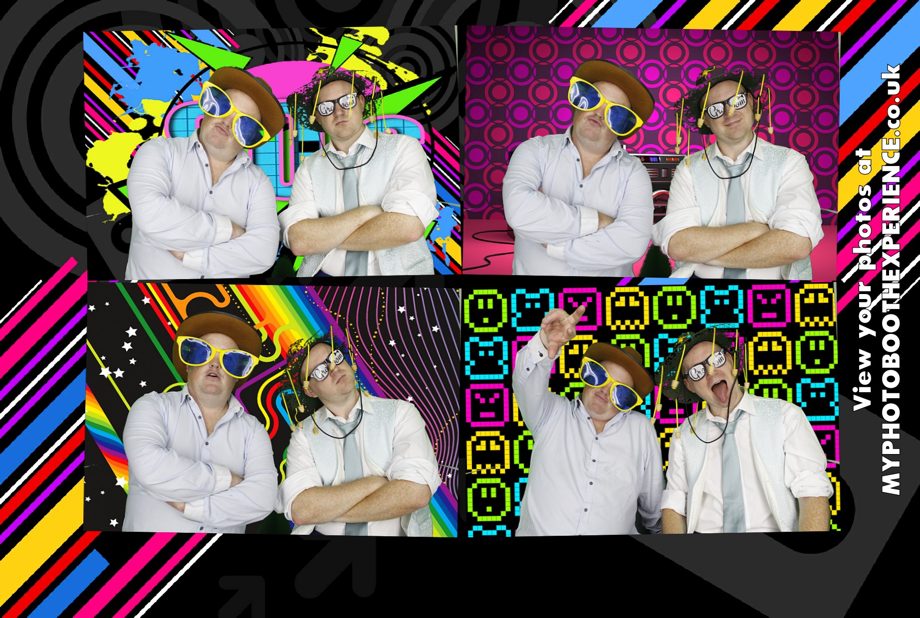 Rebecca and Warren's Wedding | View more photos from the event at gallery.myphotoboothexperience.co.uk/u/MyPhotoBoothExperienceLtd/Rebecca-and-Warrens-Wedding